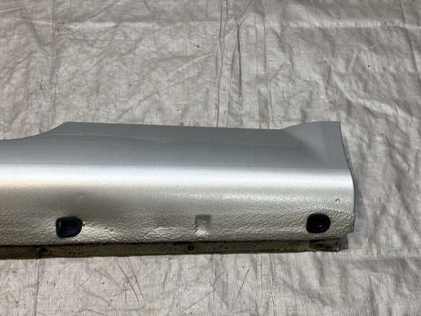2000-2006 Audi TT OEM Driver Side Skirt Rocker Panel / Light Silver Metallic  T1037