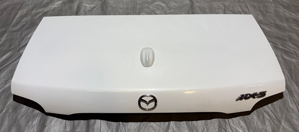 2006-2015 Mazda Mx5 Miata OEM Trunk Lid Panel / Soft Top / Crystal White Pearl  NC114