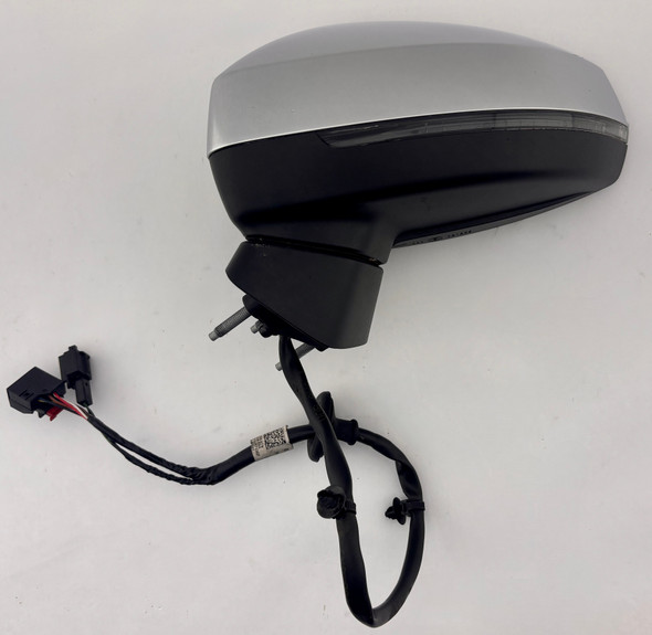 2015-2017 Audi S3 Driver Side Mirror w/ Blind Spot / Aluminum /   S3109