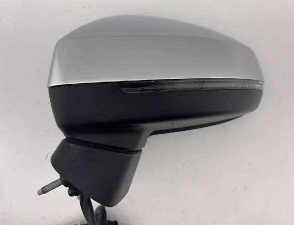 2015-2017 Audi S3 Driver Side Mirror w/ Blind Spot / Aluminum /   S3109