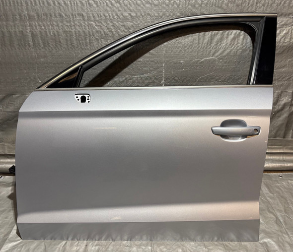 2015-2020 Audi S3 Driver Side Front Door Assembly / Florett Silver Metallic  S3109