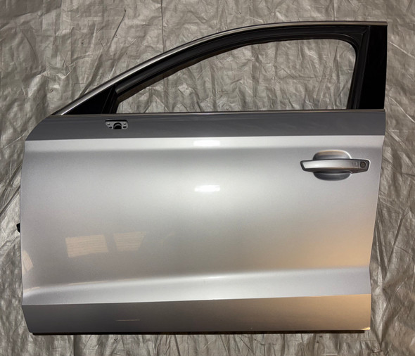 2015-2020 Audi S3 Driver Side Front Door Assembly / Florett Silver Metallic  S3109