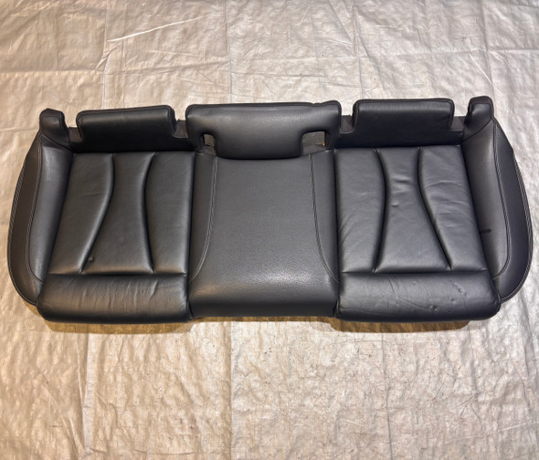 2015-2016 Audi S3 OEM Black Leather Lower Rear Seat Cushion /   S3109