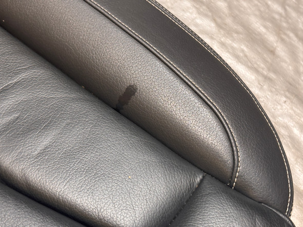 2015-2016 Audi S3 OEM Black Leather Lower Rear Seat Cushion /   S3109