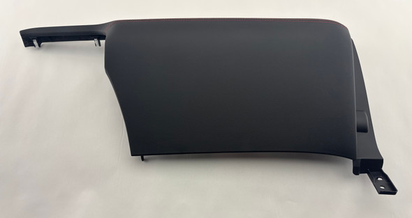 2017-2020 Fiat 124 Spider Dashboard Knee Trim Panel / Red Stitched  /   FD034