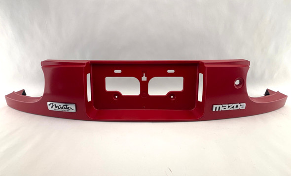 1990-1997 Mazda Miata Rear Finish Panel / License Plate Panel / Classic Red  NA123