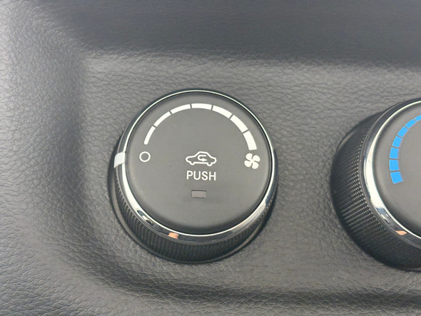 2014-2018 Jeep Wrangler JK Automatic Climate Control w/ Rear Defrost / Descent Control / Black / 68197433AB /   JK019