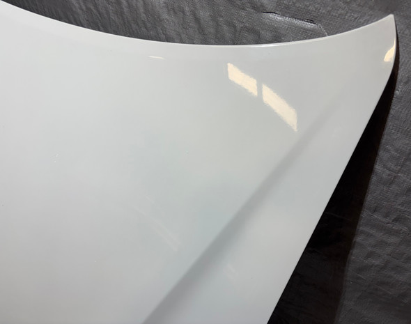 2010-2012 Hyundai Genesis Coupe OEM Hood Panel / Karusell White  HG035