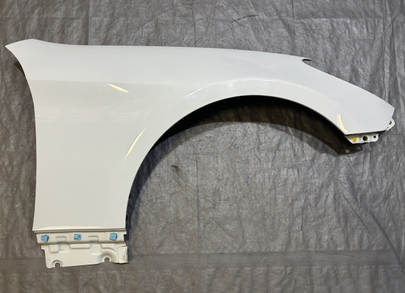 2010-2016 Hyundai Genesis Coupe Passenger Side Fender Panel / Karusell White  HG035