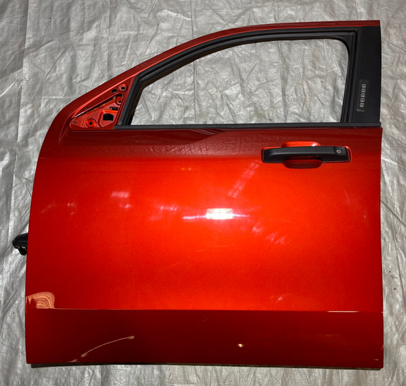 2022-2024 Ford Maverick XLT Lariat Driver Front Door Assembly w/ Keypad / Window / Hot Pepper Red Metallic  MV006