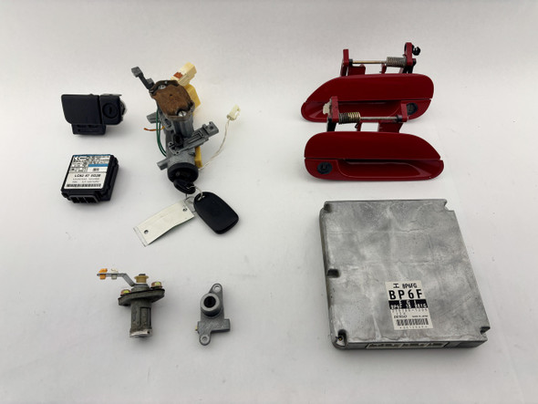 2001-2002 Mazda Miata ECU Computer / Immobilizer / Ignition w/ Key / Manual / BP6F18881G /   NB284