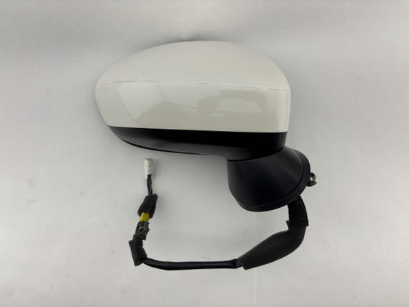 2016-2023 Mazda Mx5 Miata Passenger Side Mirror w/ Blind Spot / Snowflake White  ND053
