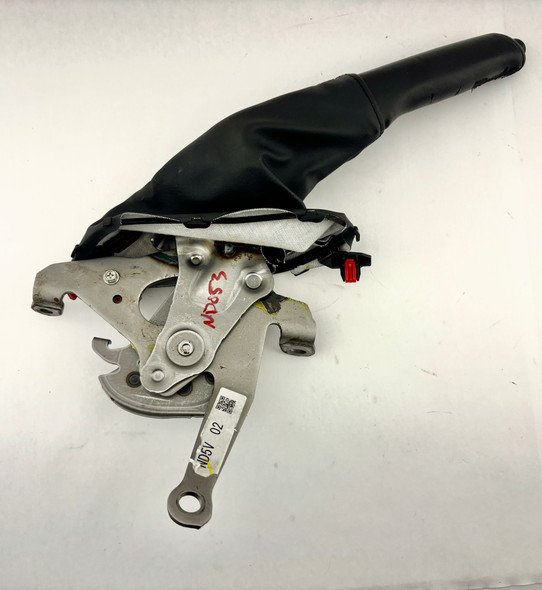 2016-2019 Mazda Mx5 Miata Parking Brake Handle / Red Stitch  /   ND053