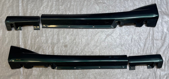 1999-2005 Mazda Miata OEM Small Tupperware Side Skirts / Emerald Mica  NB285