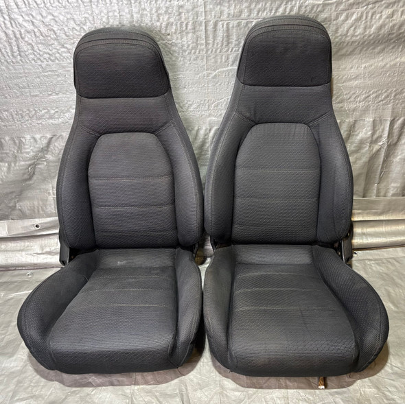 1990-1993 Mazda Miata OEM Black Cloth Seats / Pair /   NA124