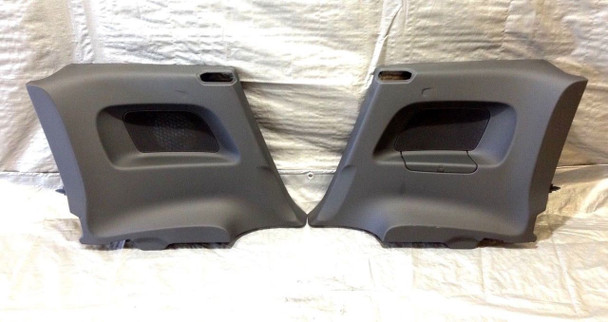 2008-2015 Audi TT Mk2 8J Coupe Rear Interior Quarter Panels, Black T2001