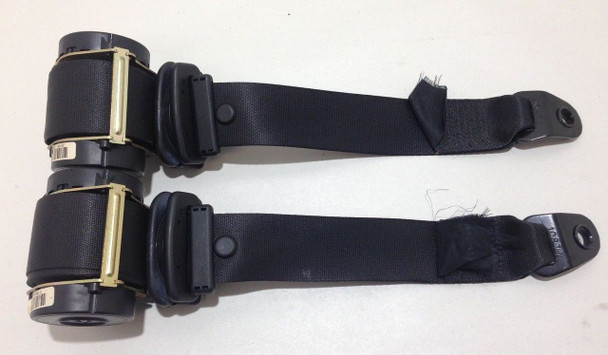 2002-2006 Mini Cooper Hatchback Rear Seat Belts Pair 72-11-7-055-964 r1002