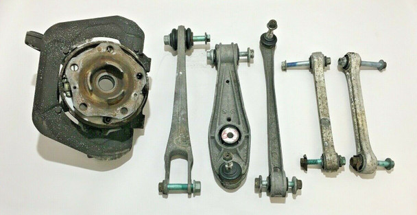 1999-2004 Porsche 996 911 Driver Side Rear Spindle & Control Arms / OEM / P6007