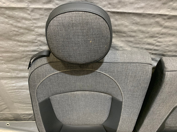 2016-2019 Mini Cooper F57 Convertible Rear Seat Set / Grey Cloth / R3003 2016-2019 Mini Cooper F57 Convertible Rear Seat Set / Grey Cloth / R3003