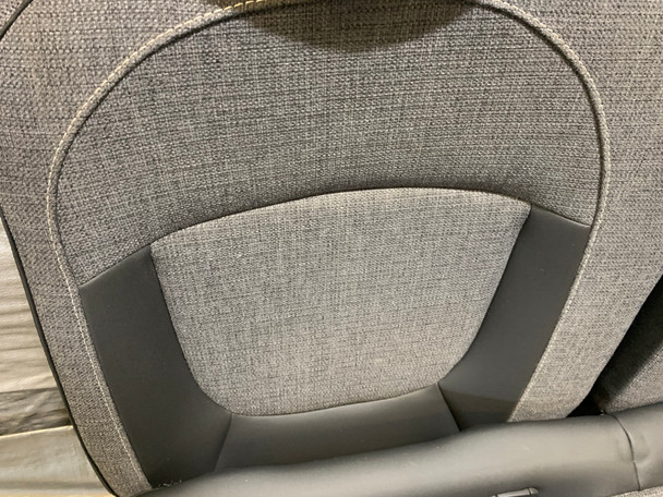 2016-2019 Mini Cooper F57 Convertible Rear Seat Set / Grey Cloth / R3003 2016-2019 Mini Cooper F57 Convertible Rear Seat Set / Grey Cloth / R3003