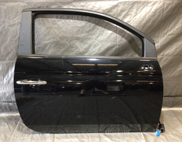 2012-2017 Fiat 500 Abarth Passenger Side Door / Black / OEM / F5009