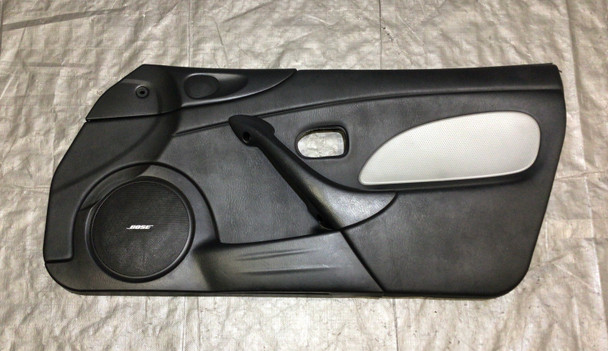 2003 Mazda Miata Special Edition Passenger Side Door Panel / Gray Leather  /   NB128