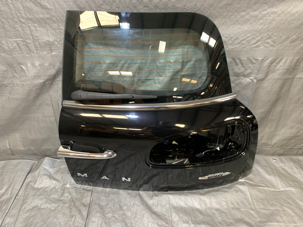 2016-2019 Mini Cooper F54 Clubman Passenger Rear Trunk Door / Midnight Black / R3008