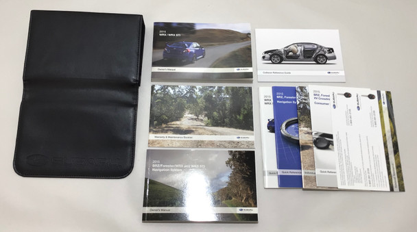 2015 Subaru WRX STI Owner's Manual w/ Case /   SS008