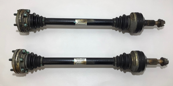 2002-2005 Porsche 996 911 Carrera Rear Axle Half Shafts / Pair / Manual / 97K P6013