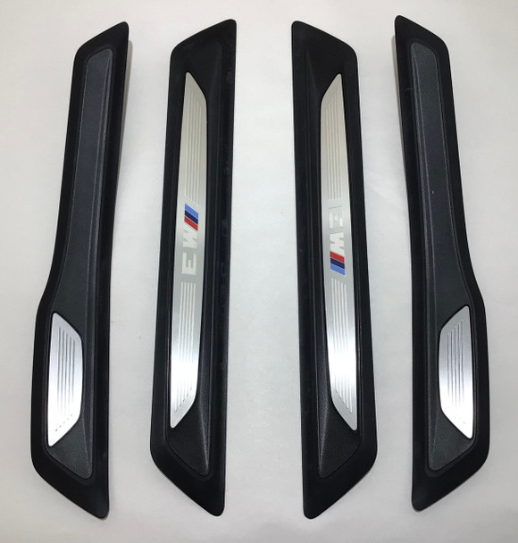 2015-2018 F80 BMW M3 OEM Door Sill Trim Set /   F8M01