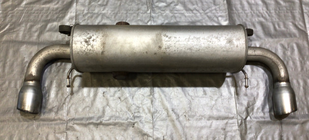 2007-2009 Pontiac Solstice GXP Exhaust Muffler w/ Tips / 48K PS047