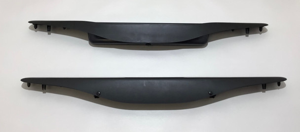 2005-2012 Porsche 987 Boxster Interior Door Sills w/ Release Buttons / Pair / Black /   BC020