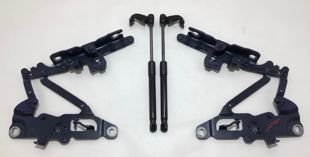 2012-2019 F06 F12 F13 BMW M6 Hood Hinges w/ Shocks / San Merino Blue Metallic  M6202