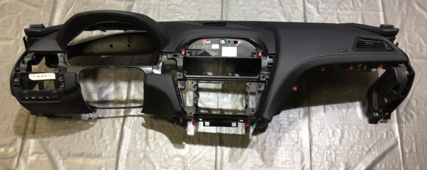 2012-2015 F06 F12 F13 BMW M6 Merino Black Leather Dashboard Panel /   M6202
