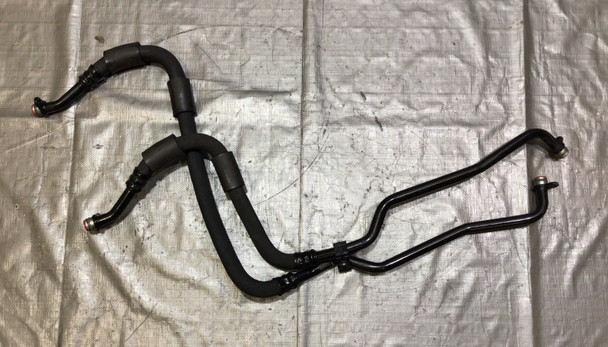 2012-2019 F06 F12 F13 BMW M6 S63 Engine Oil Cooler Hoses / Pipes / Pair / OEM /   M6202