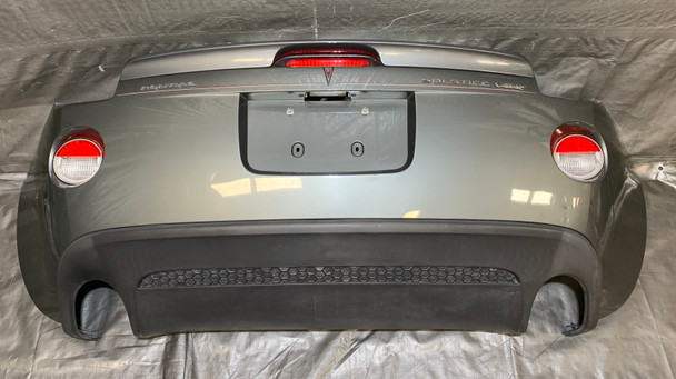 2007-2009 Pontiac Solstice GXP Rear Bumper Cover w/ Valance / Spoiler / Sly Gray PS050