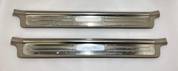 1999-2005 Mazda Miata Aluminum Door Sill Trim Panels / Parchment /   NB182