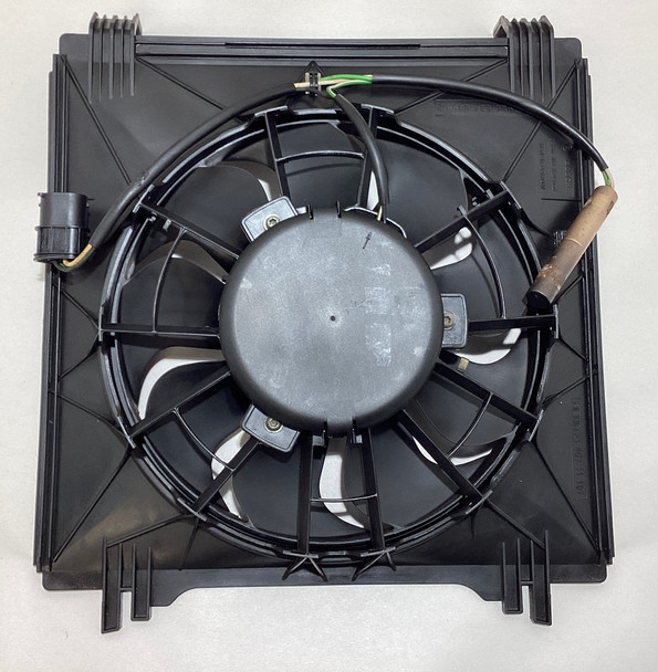 1997-2004 Porsche 986 Boxster Passenger Side Radiator Cooling Fan w/ Shroud / 97K BX049