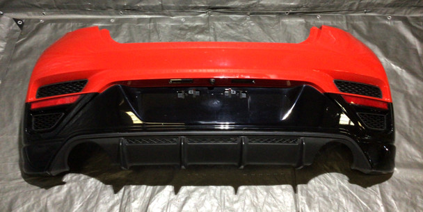 2019-2022 Hyundai Veloster N Rear Bumper Cover w/ Grilles / Racing Red  HV006