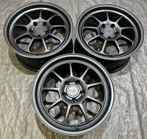 Set of 3 17x8.5" Motegi MR135 Wheels Rims / 5x112 / USED / T3001