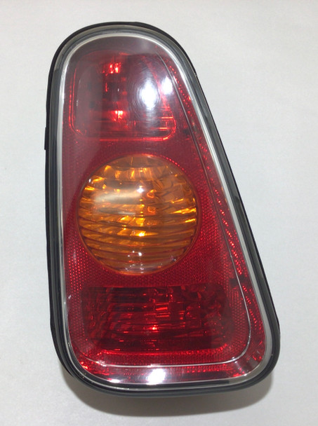2002-2004 Mini Cooper Driver Side Tail Light / Amber Lens /   R1026