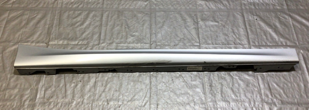 2014-2020 BMW F22 M235i M240i Passenger Side Skirt Rocker Panel / Glacier Silver Metallic  B2005