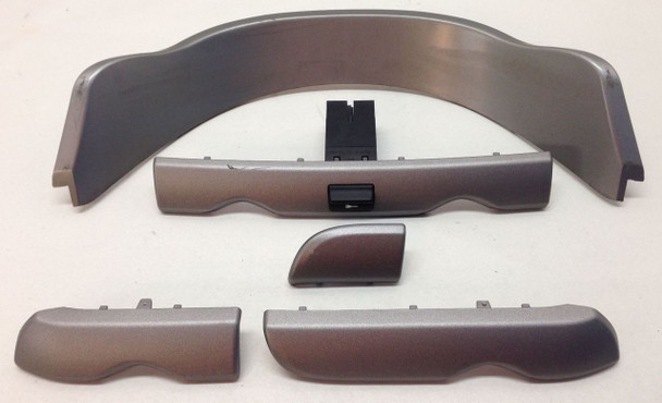 2005-2012 Porsche 987 Boxster / 987 Cayman Dashboard Trim Set, Grey BC001