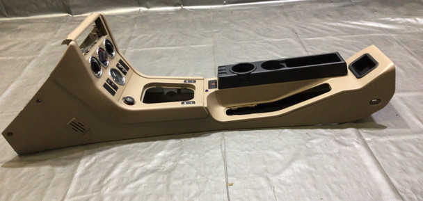 2000-2002 BMW Z3 Roadster Center Console Assembly w/ Climate Controls / Sand Beige /   Z3028