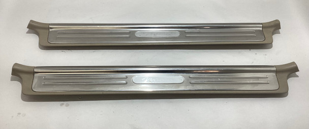 1999-2005 Mazda Miata Aluminum Door Sill Trim Panels / Pair / Parchment /   NB192