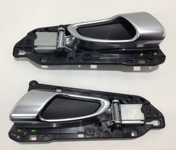 2013-2020 Porsche 981 718 Boxster / Cayman Interior Door Handles / Silver /   BC301