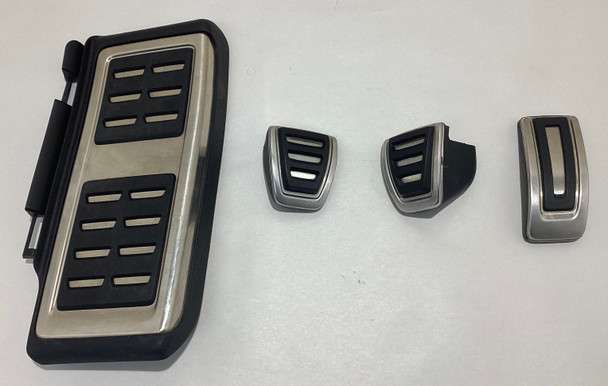 2015-2019 Volkswagen MK7 Golf R Manual Pedal Trim Set / Aluminum /   M7R07