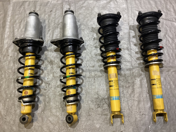 2007-2008 Mazda MX5 Miata PRHT Bilstein Shock & Spring Assemblies / Set of 4 / OEM  / 47K NC081