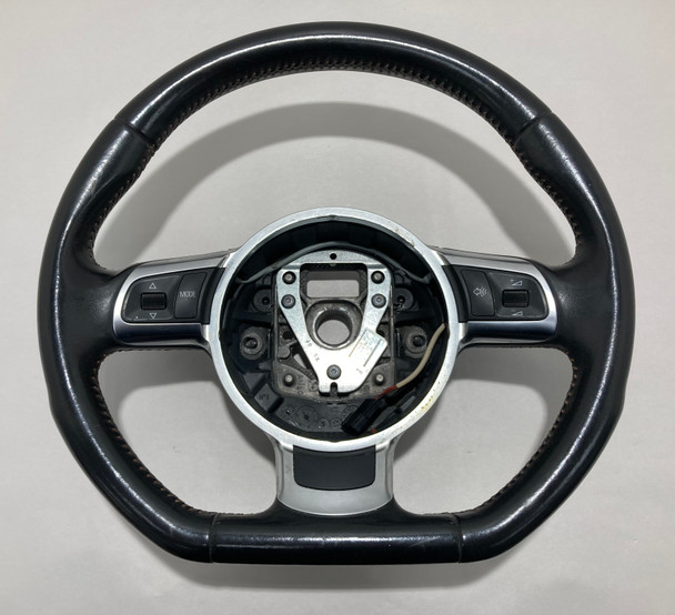 2008-2015 Audi TT Leather Steering Wheel / S-Tronic / OEM / Chennai Brown /   T2011