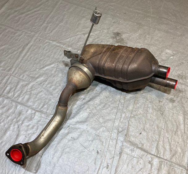 2009-2012 Porsche 987 Boxster S / Cayman S Driver Side Exhaust Muffler / 53K BC024